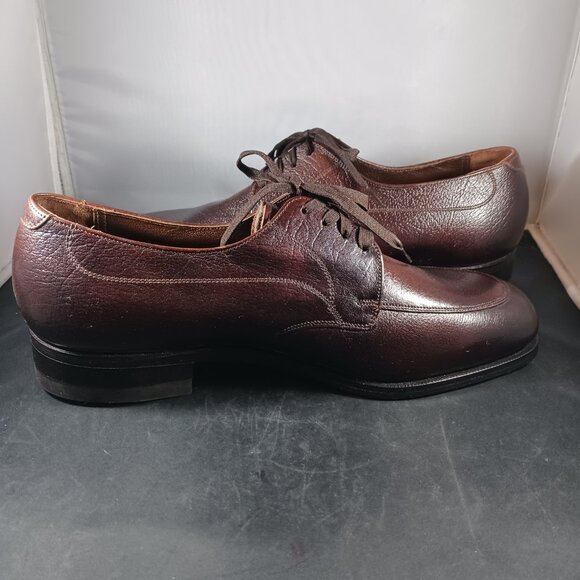 Vintage Florsheim Plain Toe Dress Shoes Men\'s size 8.5 3E (Wide) main image 6